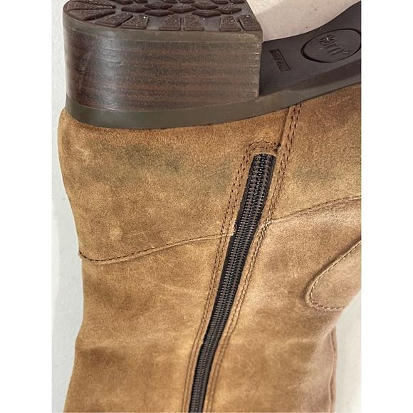 Born women’s tall brown boots suede leather size 6.5 - Picture 7 of 11